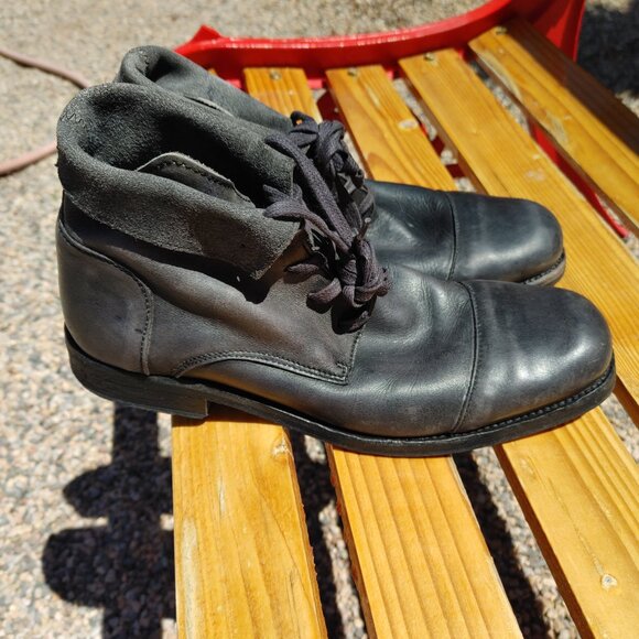 ALDO LEATHER MEN'S SHOES US SIZE 10 - Picture 2 of 14